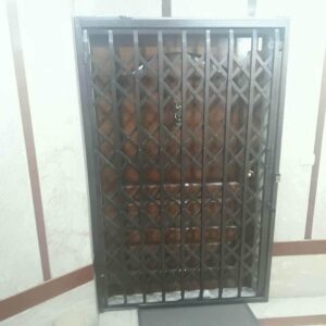 درب آکاردئونی فلزی ضدسرقت در کیش