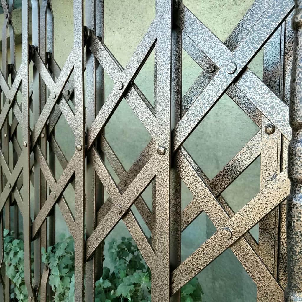 خرید درب آکاردئونی فلزی ضدسرقت دو گل در چالوس