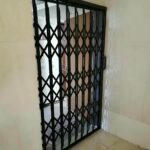 درب آکاردئونی فلزی ضدسرقت در ساری