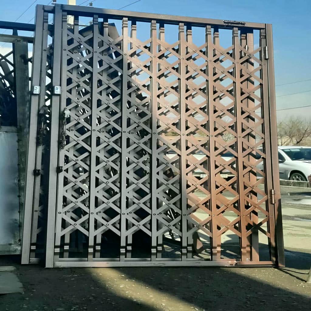 کارخانه درب آکاردئونی فلزی ضدسرقت قفل مخفی در پردیس