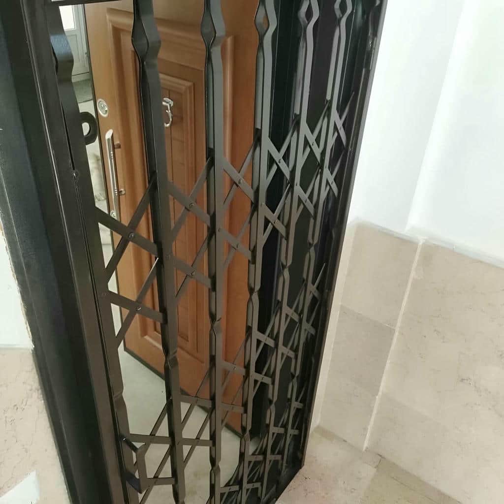 کارخانه درب آکاردئونی فلزی ضدسرقت پروفیل تقویت شده در بندر لنگه