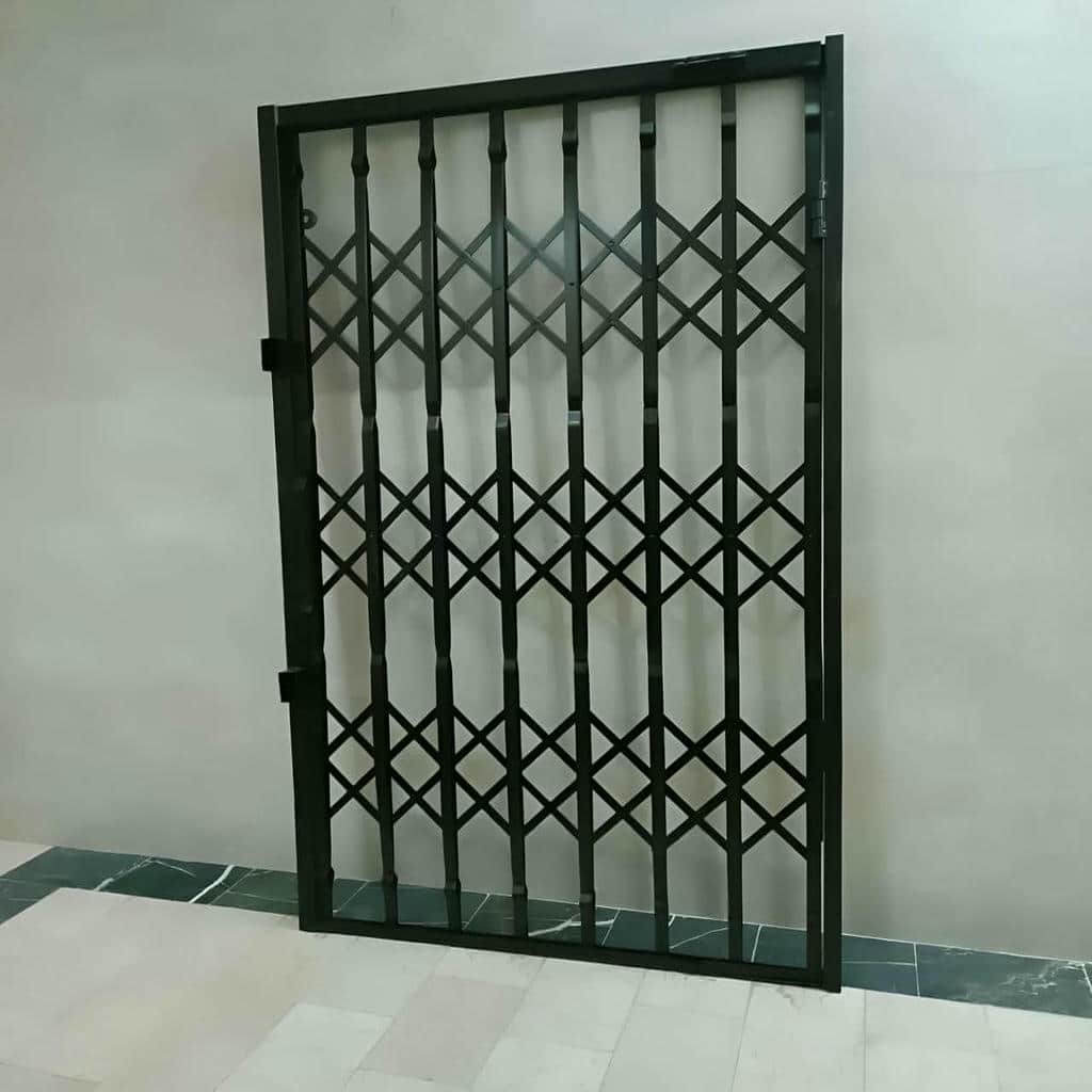 خرید درب آکاردئونی فلزی ضدسرقت دو گل در ارومیه