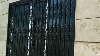 درب آکاردئونی فلزی ضدسرقت در بجنورد