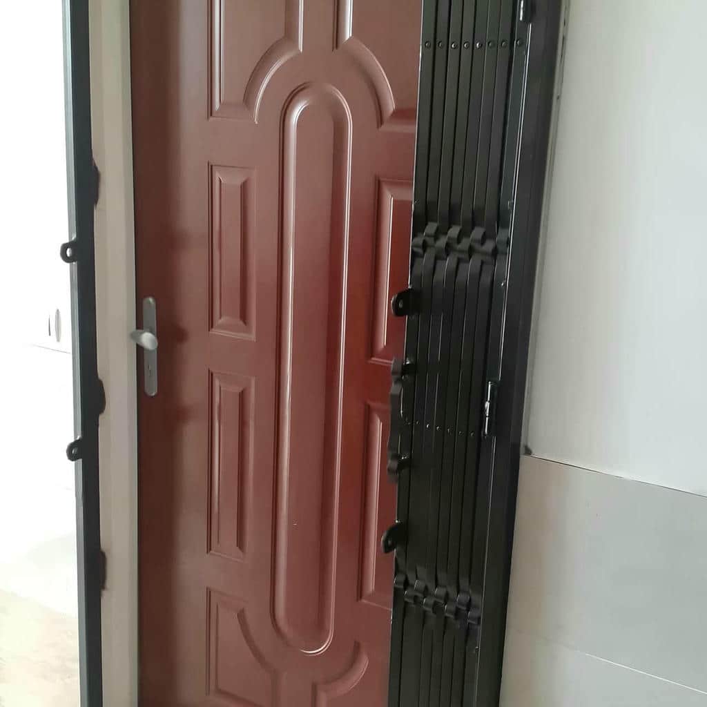 کارخانه درب آکاردئونی فلزی ضدسرقت قفل مخفی در طالقان
