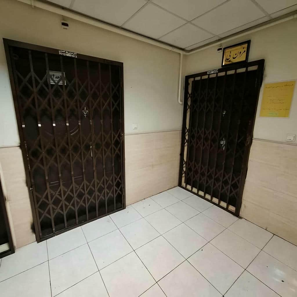 خرید درب آکاردئونی فلزی ضدسرقت دو گل در نیشابور