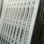 درب آکاردئونی فلزی ضدسرقت در محمودآباد