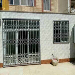 درب آکاردئونی فلزی ضدسرقت در آبسرد