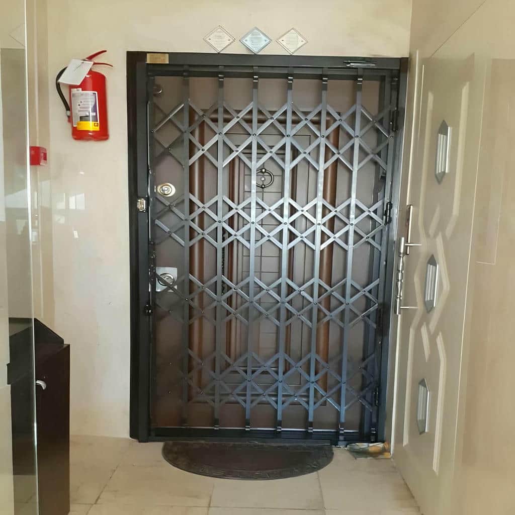 کارخانه درب آکاردئونی فلزی ضدسرقت پروفیل مقاوم در سبزوار