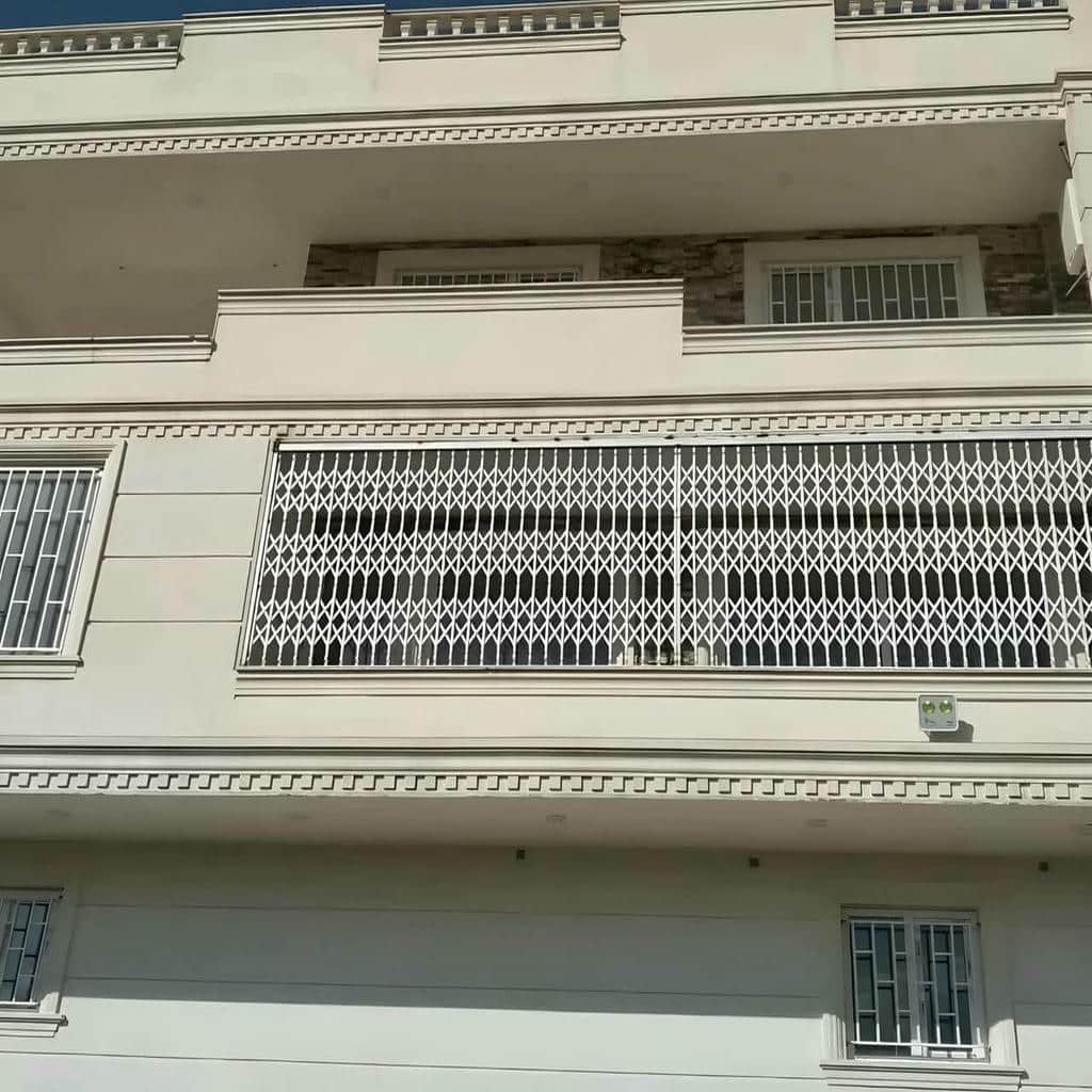 کارخانه درب آکاردئونی فلزی ضدسرقت پروفیل تقویت شده در ارومیه