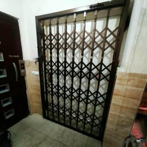 درب آکاردئونی فلزی ضدسرقت در استان گیلان