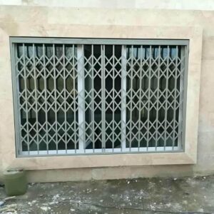 درب آکاردئونی فلزی ضدسرقت در ملارد