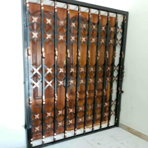 درب آکاردئونی فلزی ضدسرقت در کرمانشاه