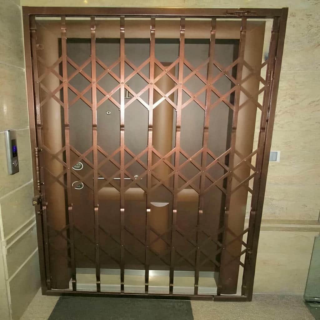 درب آکاردئونی فلزی ضدسرقت در سقز