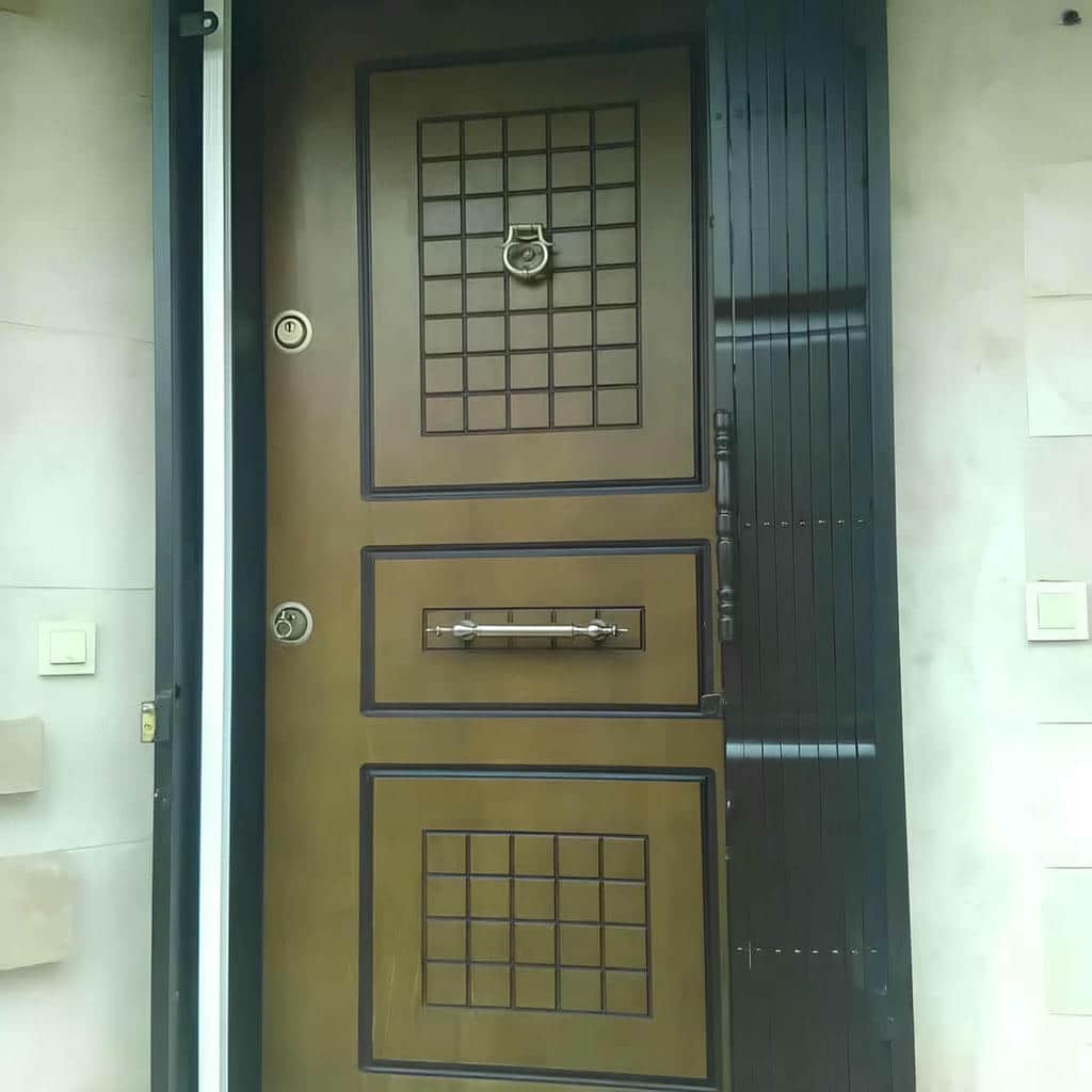 درب آکاردئونی فلزی ضدسرقت در کرج