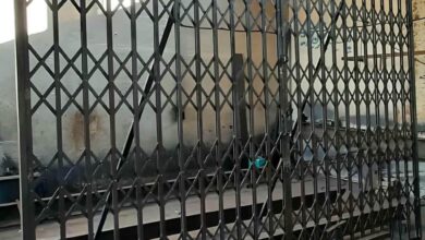 درب آکاردئونی فلزی ضدسرقت در بیرجند