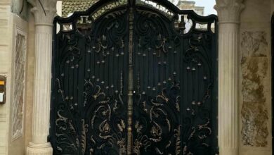 درب حیاط در ارومیه