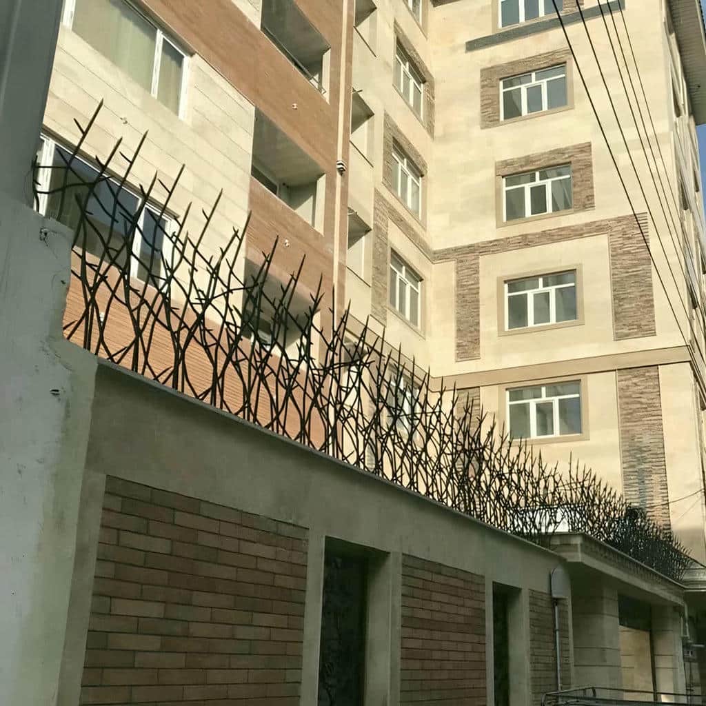 کارخانه حفاظ شاخ گوزنی نوک تیز در استان خوزستان