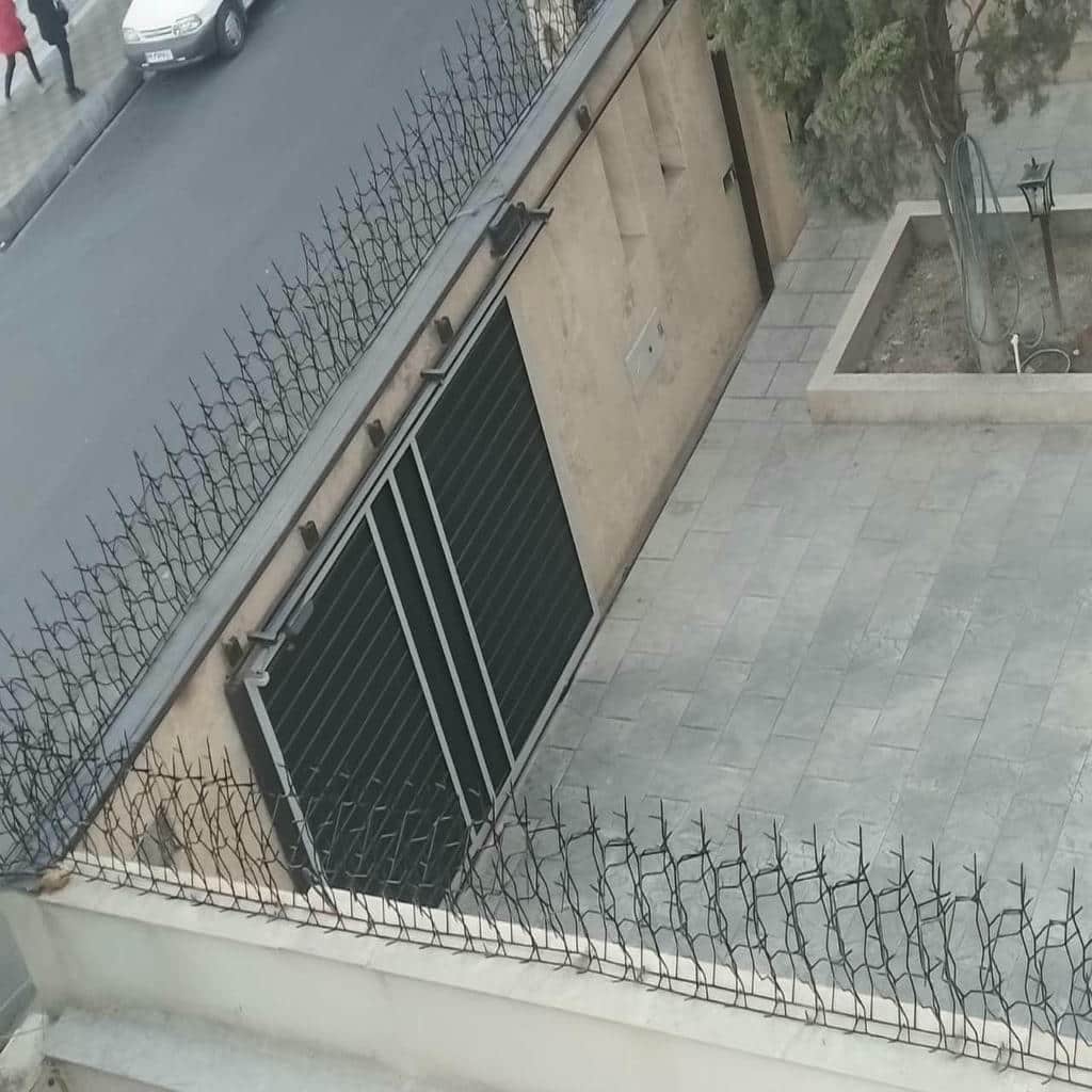 نصب حفاظ شاخ گوزنی رنگ الکترواستاتیک در یاسوج