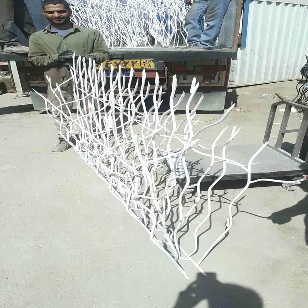 نصب حفاظ شاخ گوزنی ضدزنگ تقویت شده در اندیشه
