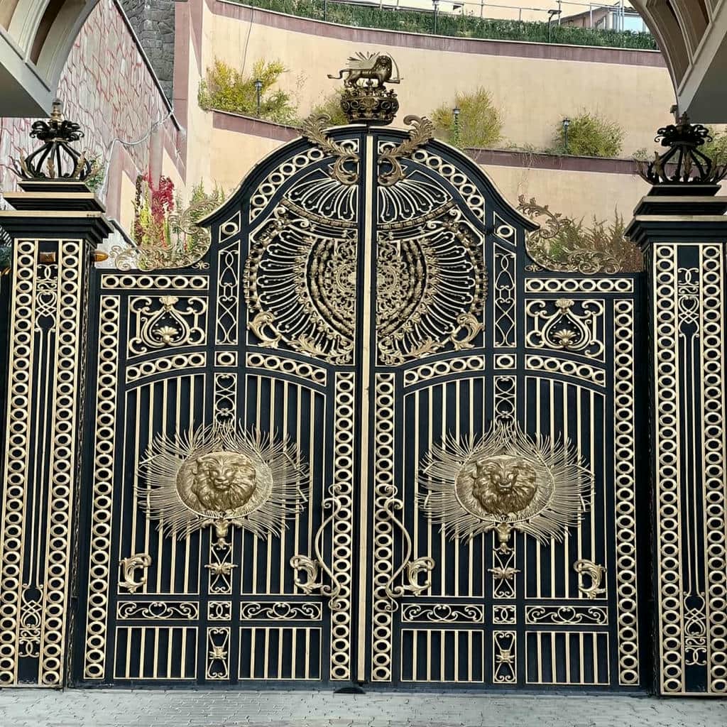 قیمت درب حیاط مدرن سفارشی در بیرجند