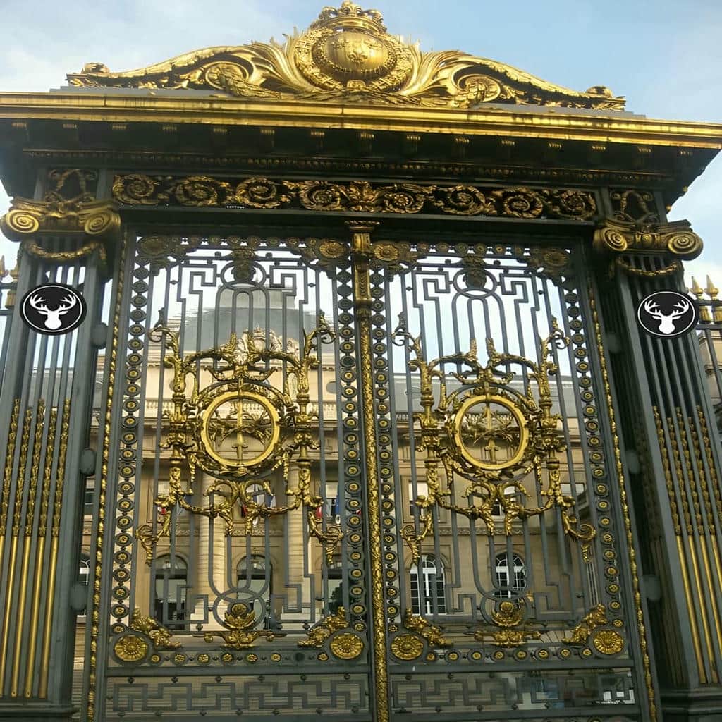کارخانه درب حیاط ساده آهنی در اهواز