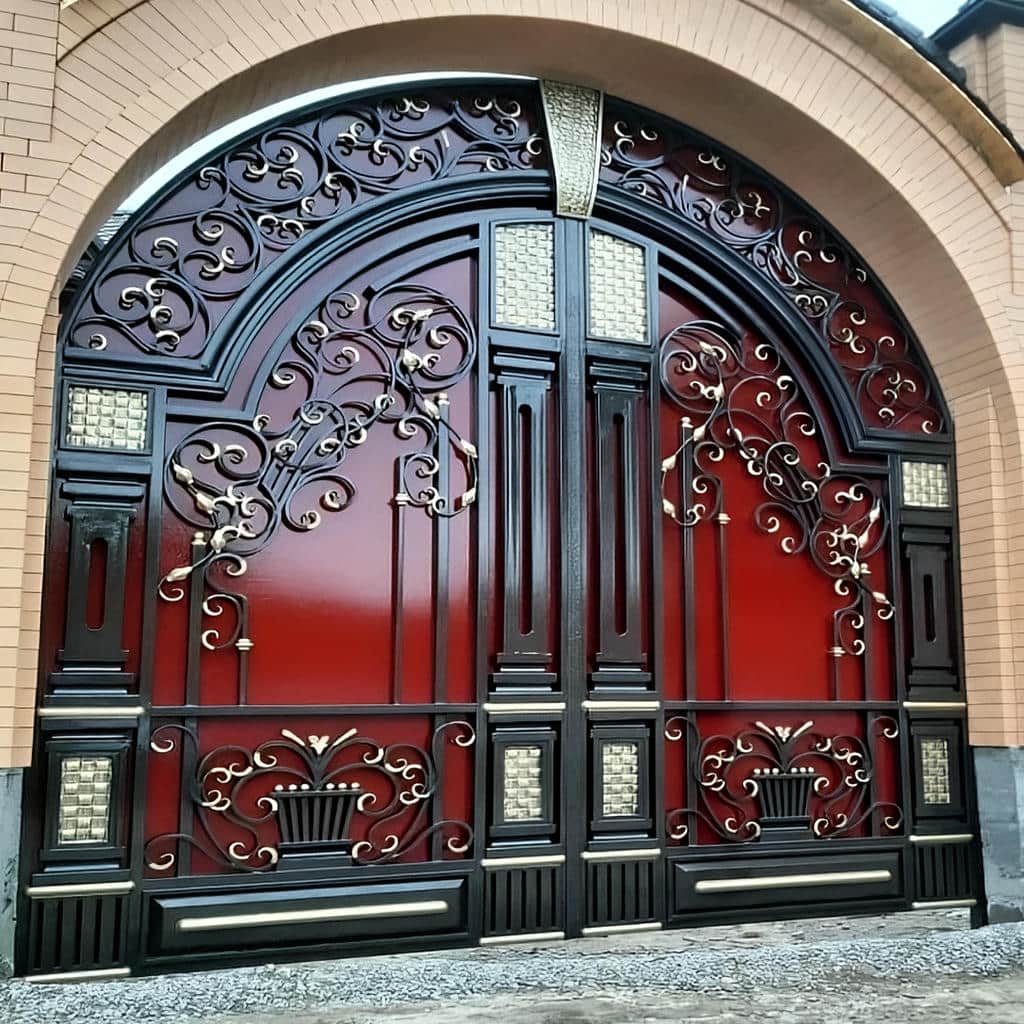 قیمت درب حیاط فرفورژه در سمنان