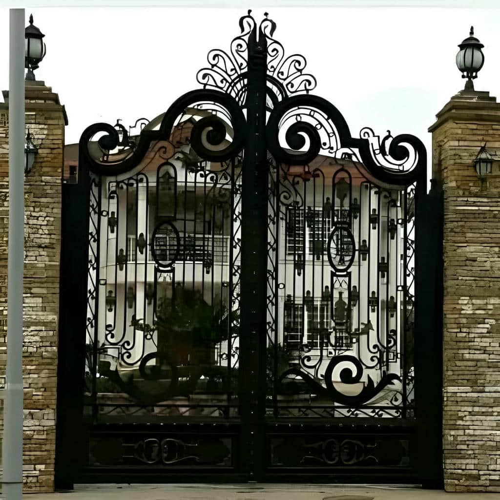 کارخانه درب حیاط یراق مقاوم در محمودآباد