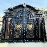درب حیاط در هشتگرد