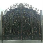 درب حیاط در ملارد