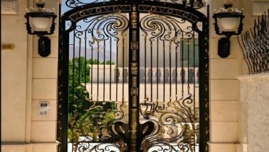 درب حیاط در سیرجان