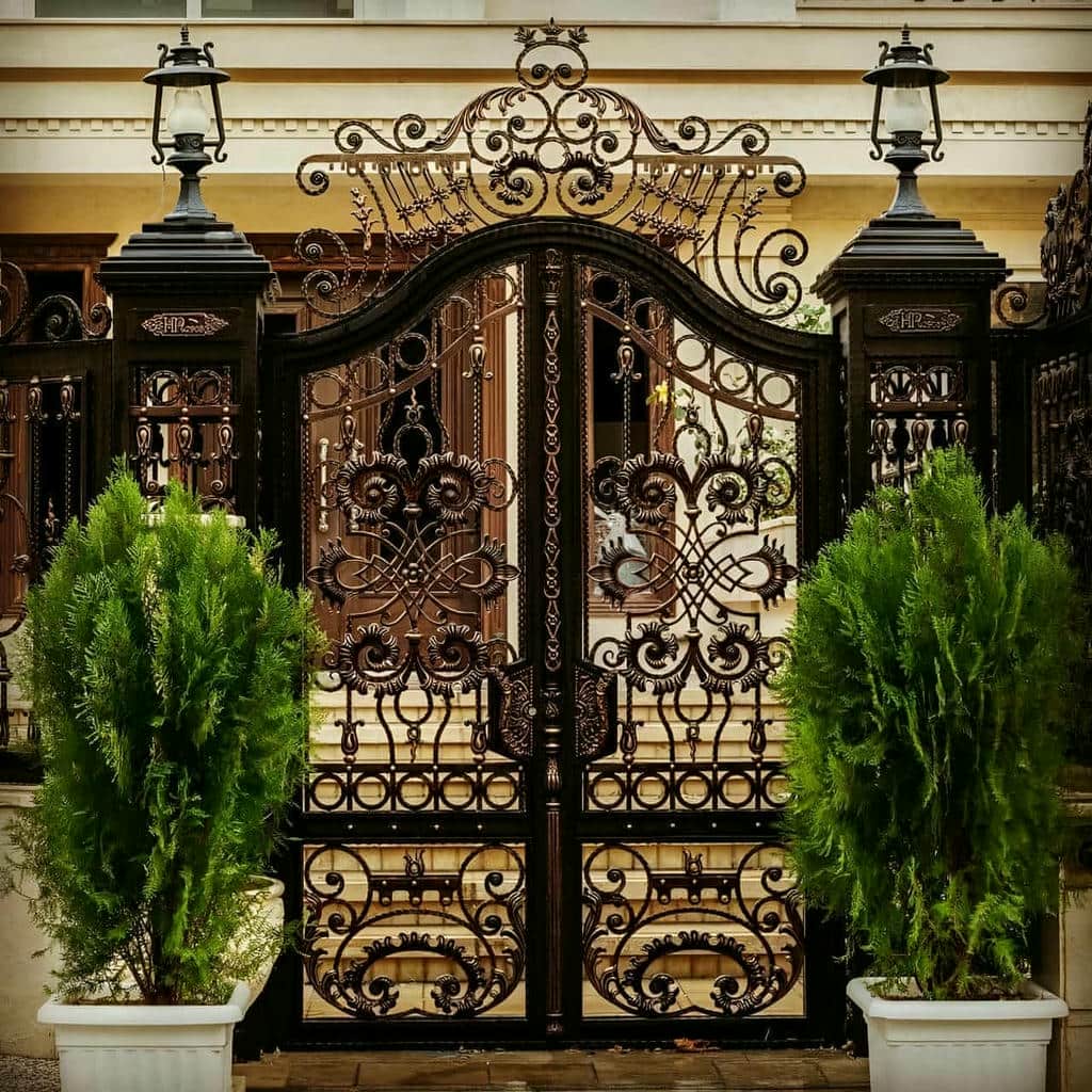 قیمت درب حیاط فرفورژه در شیراز