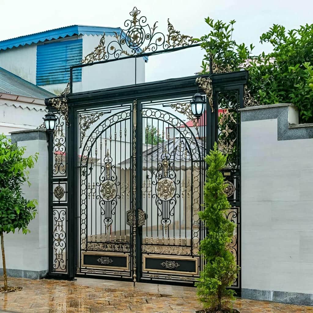 خرید درب حیاط پروفیل سنگین در اردبیل