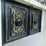 درب حیاط در محمودآباد