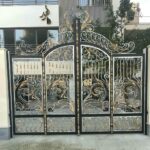 درب حیاط در محمدشهر