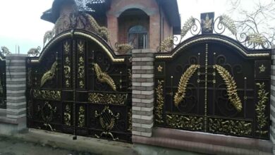 درب حیاط در چابهار