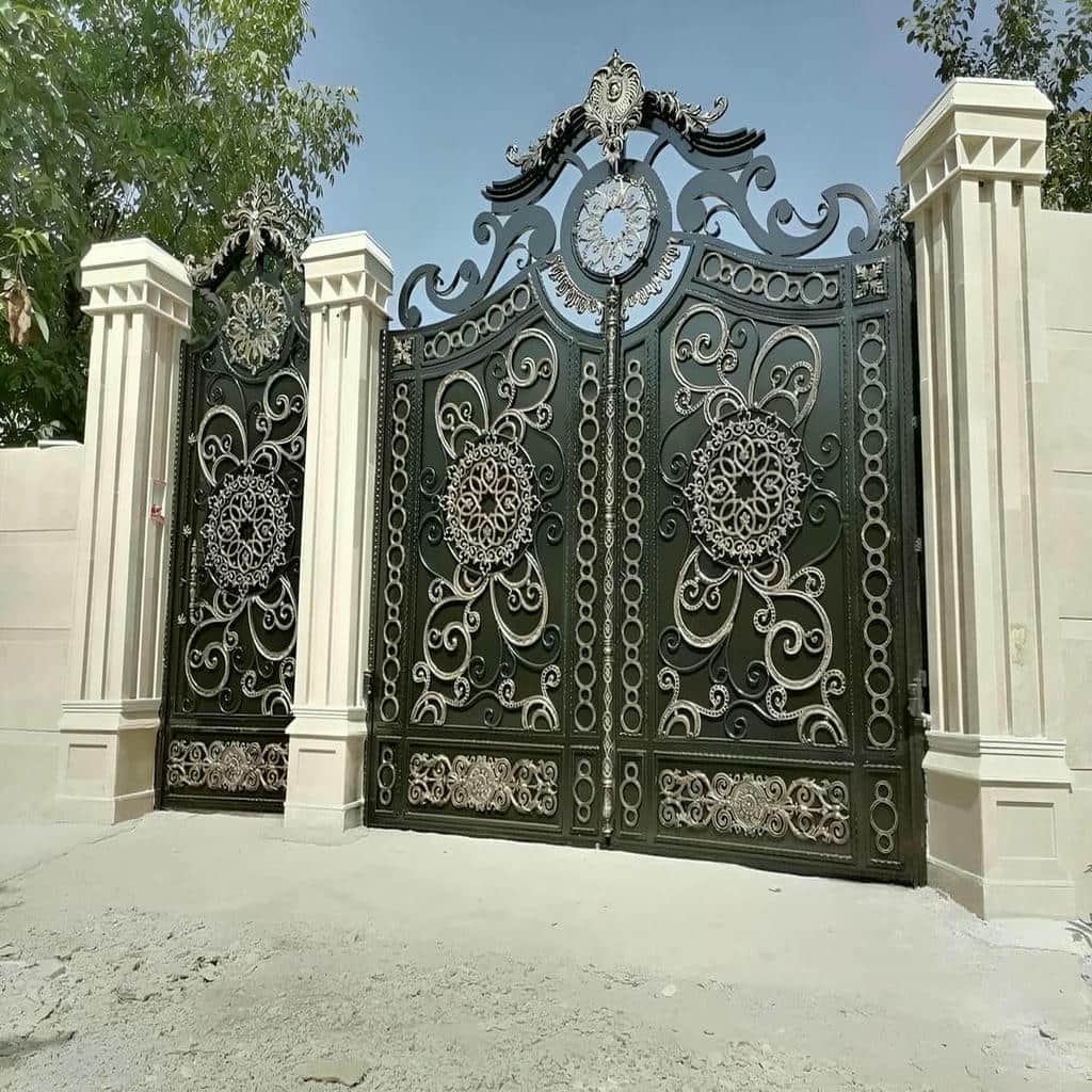 قیمت درب حیاط مدرن سفارشی در ملارد