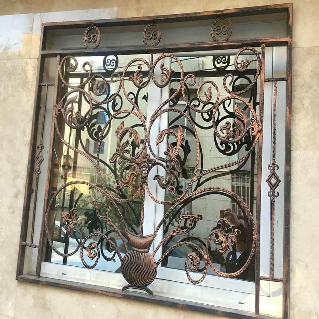 قیمت حفاظ پنجره فرفورژه در اردبیل