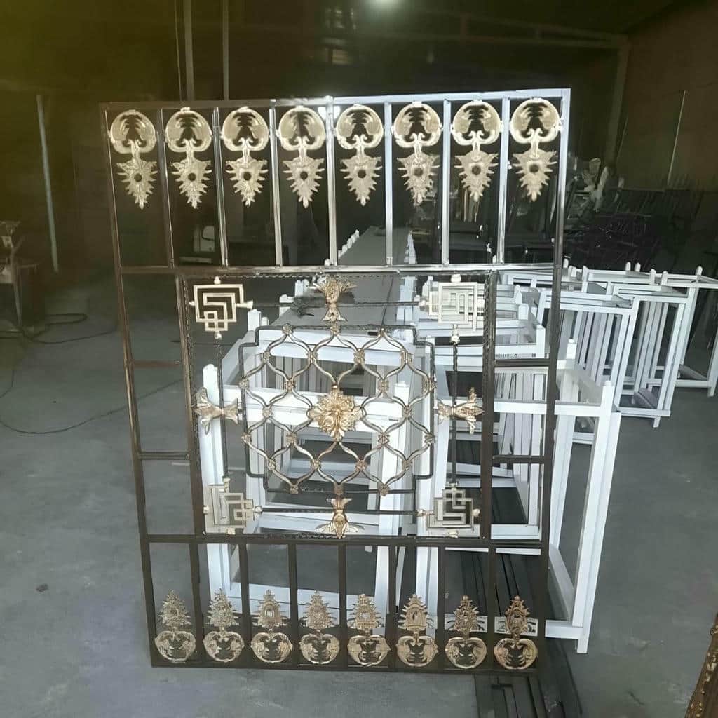 کارخانه حفاظ پنجره رنگ کوره ای در استان گیلان