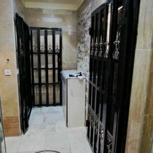 درب آکاردئونی فلزی ضدسرقت در طالقان