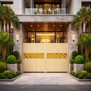 درب حیاط در یاسوج