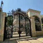 درب حیاط در اراک
