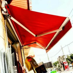 سایبان برقی بازویی اتوماتیک در رشت