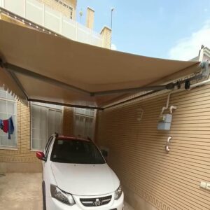 سایبان برقی بازویی اتوماتیک در گنبدکاووس