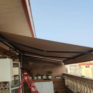 سایبان برقی بازویی اتوماتیک در نیشابور