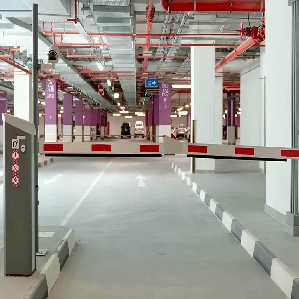 سفارش راهبند پارکینگ با کارت خوان