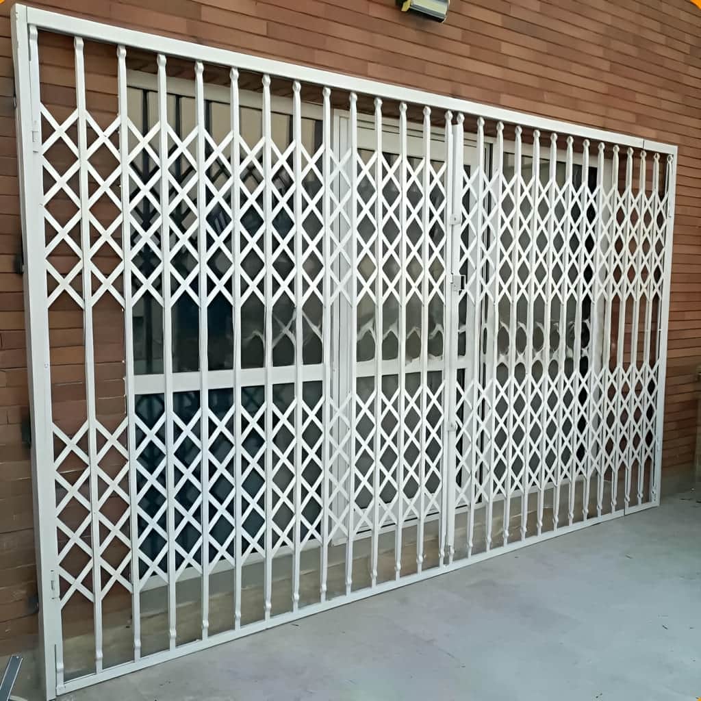درب آکاردئونی سلطنتی با تسمه مقاوم