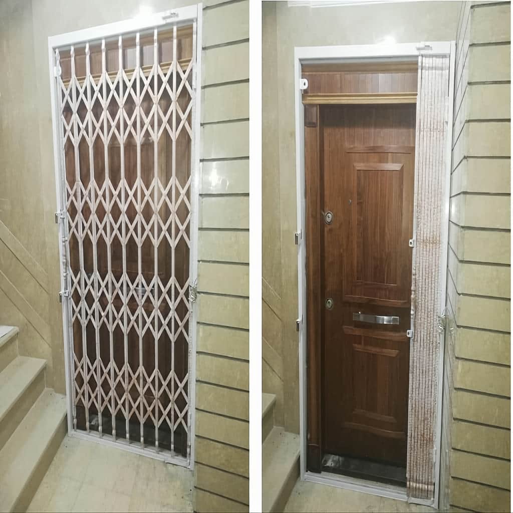 حفاظ درب ضد سرقت با برش دقیق