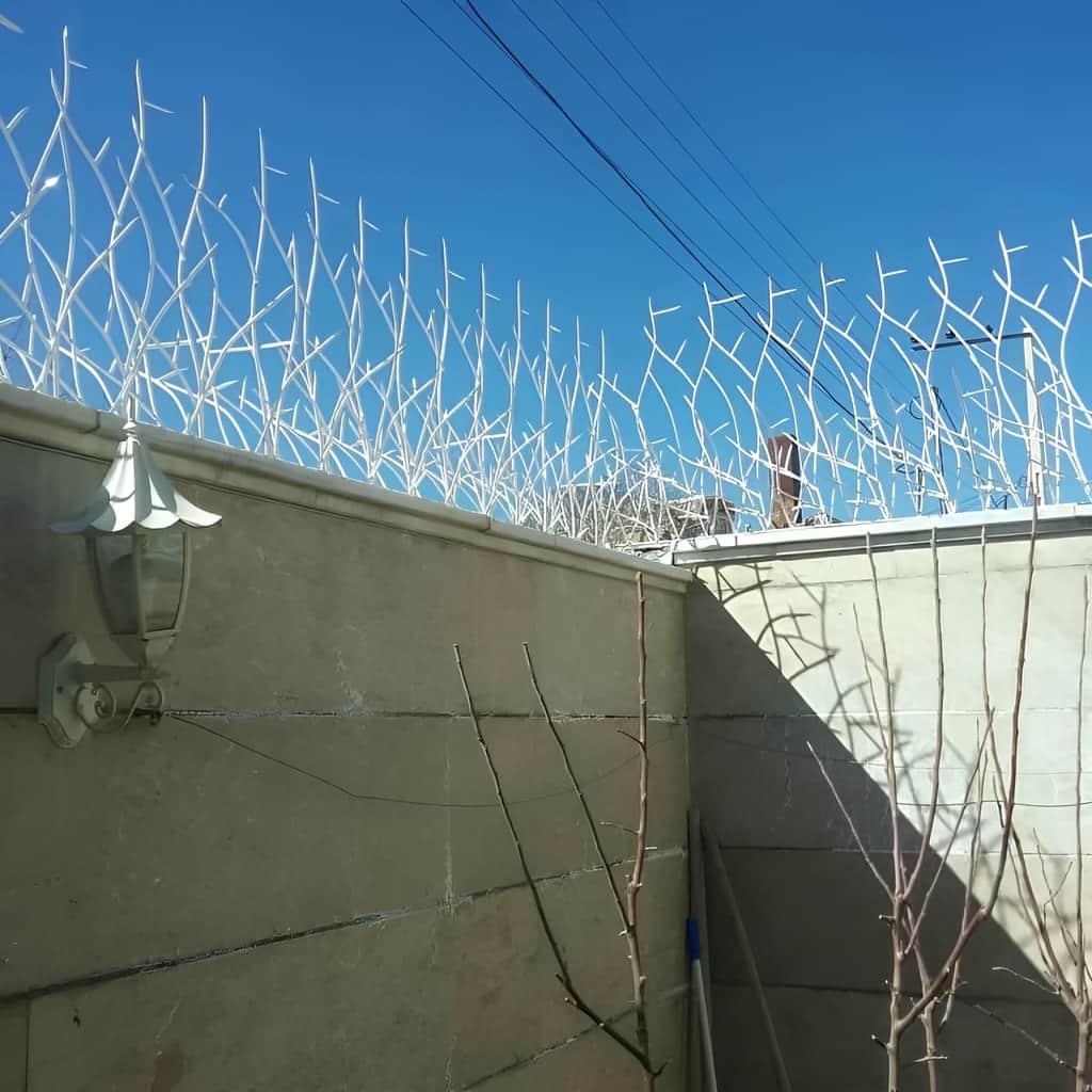 طرح طرح حفاظ دیوار ویلا نمای سنگی