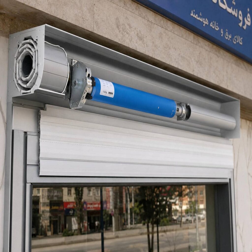 موتور توبولار داخلی کرکره سبک سفارشی