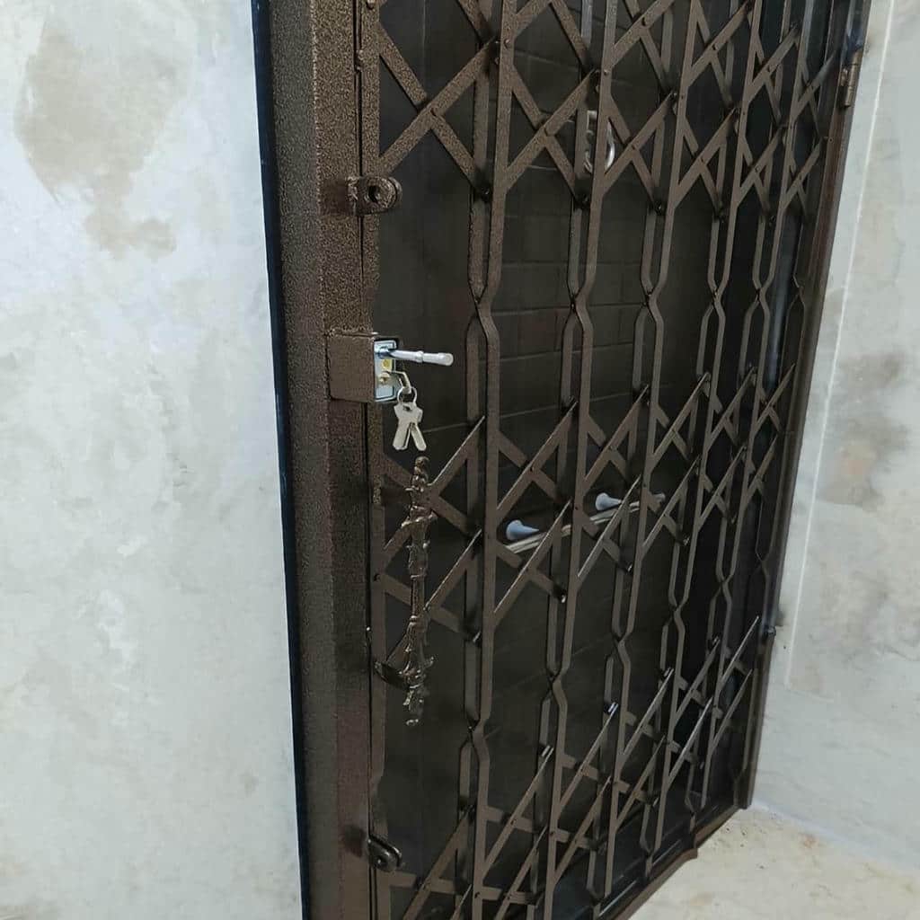 حفاظ آکاردئونی کم جا با پوشش ضد زنگ